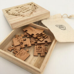 Boîte puzzle bois