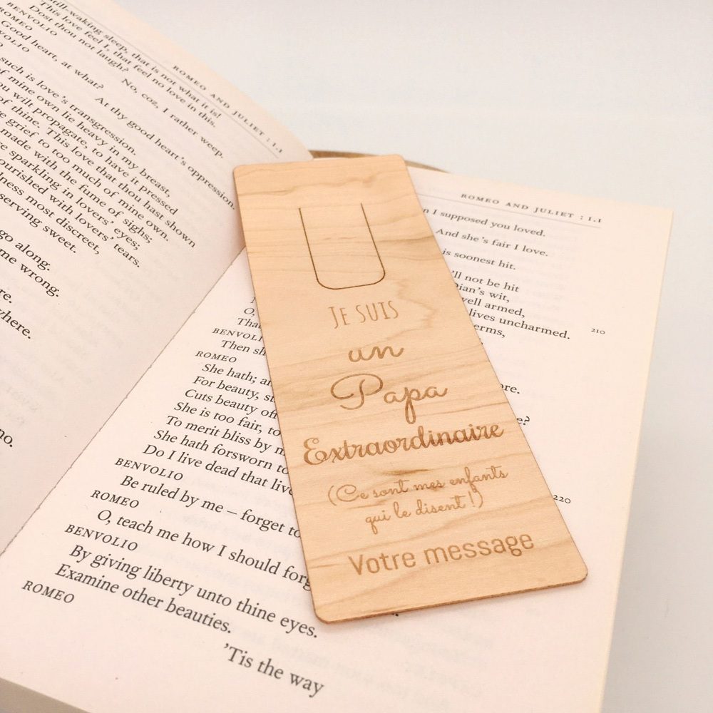 marque-page papa extraordinaire