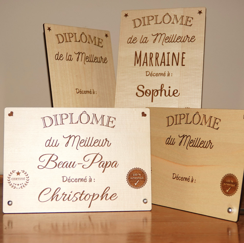 diplôme bois du meilleur image d'ensemble des différents diplômes